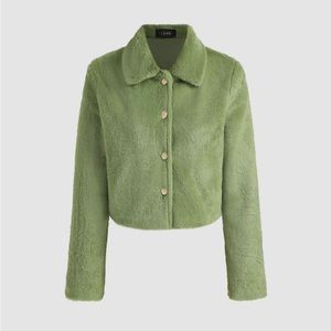 Shop Cider🍏never worn! short plush solid cardigan jacket